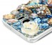 Samsung Galaxy Note 5 - Luxury Handmade Bling Bling 3D Rhinestone Crystal Protective Hard Clear Phone Cover Case - Crown and High Heel